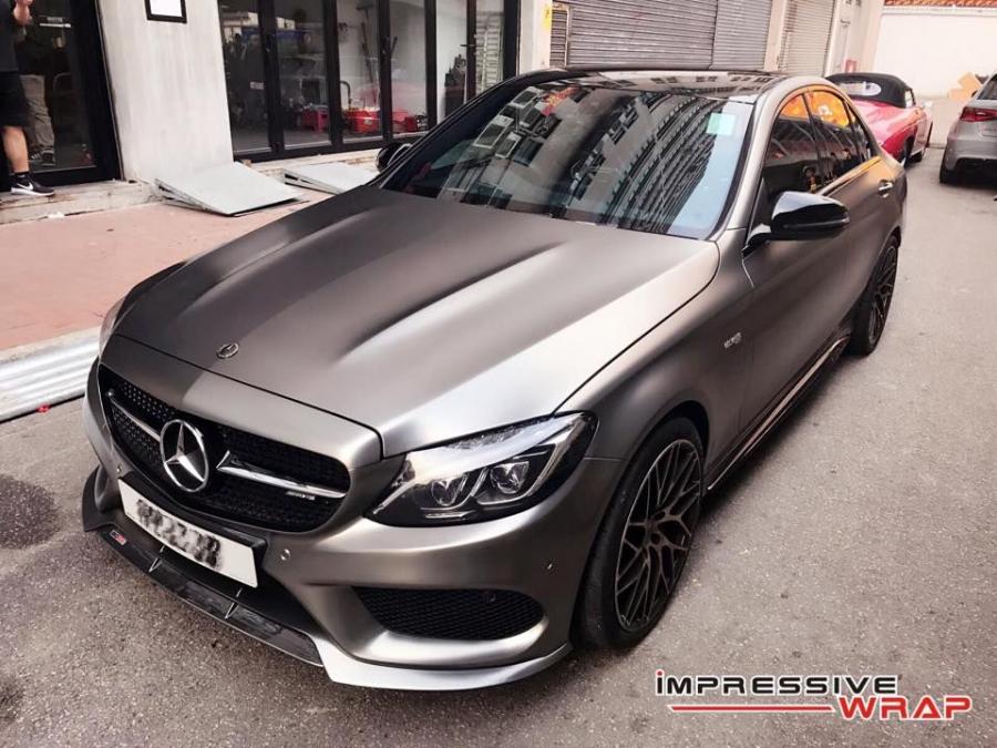 Mercedes-AMG C43 by Impressive Wrap '2017